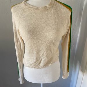 Rainbow terry cloth crop - Top Shop